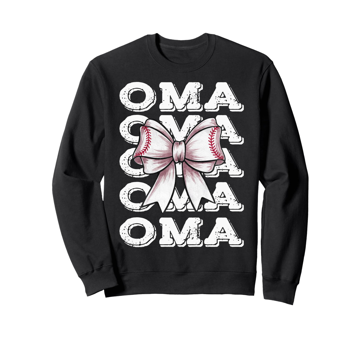 Coquette Baseball Oma Matching Family Sweatshirt - Novelty Apparel Unisex - T-Shirt, Sweatshirt, Hoodie
