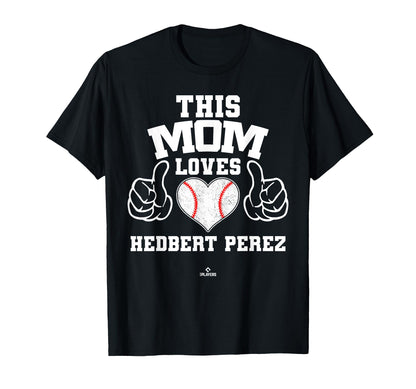 This Mom Loves Hedbert Perez Prospect T-Shirt - Minimalist Print Men Women - T-Shirt, Sweatshirt, Hoodie
