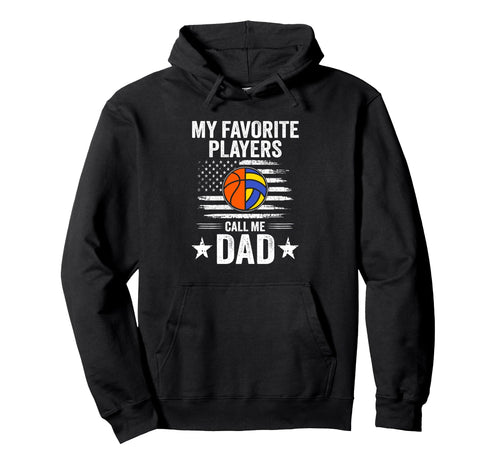 My Favorite Players Call Me Dad Hoodie - Trendy Graphic for Adults - T-Shirt, Sweatshirt, Hoodie