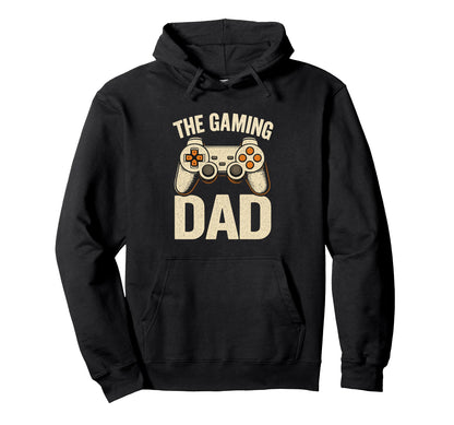 S Gaming Dad Game Controller Fathers Hoodie - Custom Art Print Men Women - T-Shirt, Sweatshirt, Hoodie