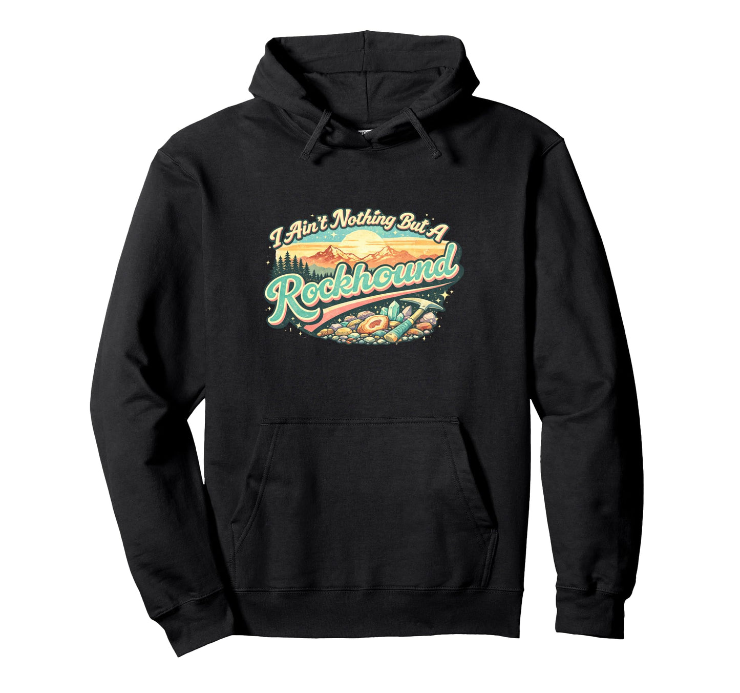 Certified Rock Collector Geology Hoodie - Fun Novelty Design Men Women - T-Shirt, Sweatshirt, Hoodie