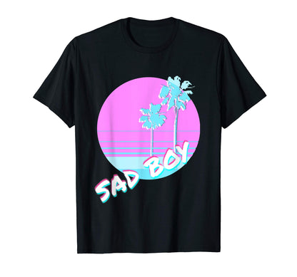 Sad Vaporwave Aesthetic 90S 80S Glitch T-Shirt - Fun Novelty Design Unisex - T-Shirt, Sweatshirt, Hoodie