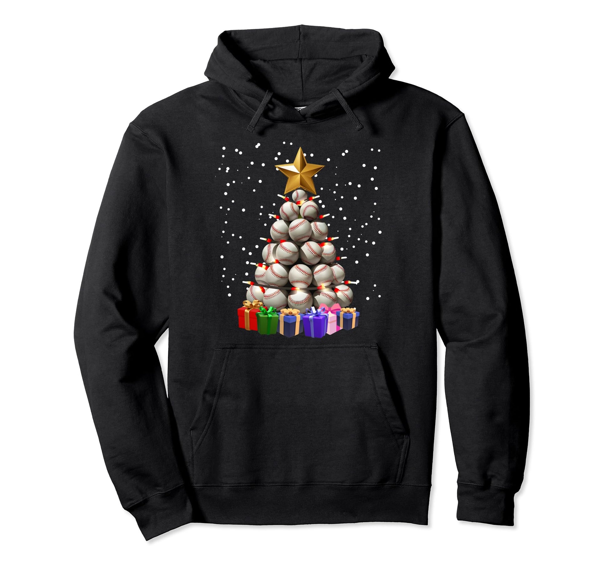 Baseball Tree Funny Matching Hoodie - Casual Everyday Wear for Adults - T-Shirt, Sweatshirt, Hoodie
