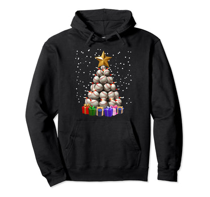 Baseball Tree Funny Matching Hoodie - Casual Everyday Wear for Adults - T-Shirt, Sweatshirt, Hoodie