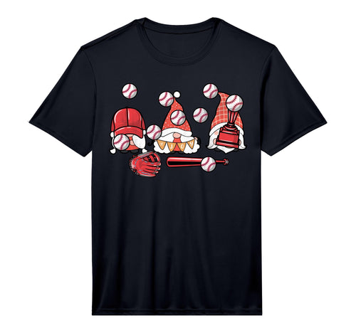 Gnome Baseball Sports Player Fan T-Shirt - Aesthetic Graphic Men Women - T-Shirt, Sweatshirt, Hoodie