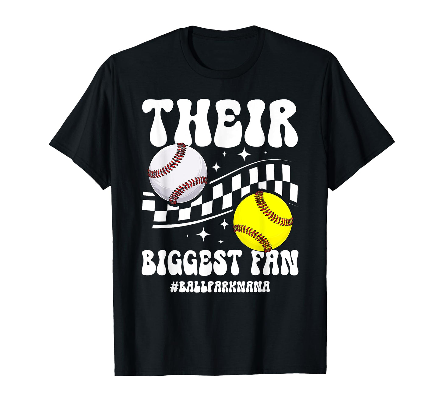 Biggest Fan Ballpark Nana Baseball T-Shirt - Streetwear Style for Adults - T-Shirt, Sweatshirt, Hoodie