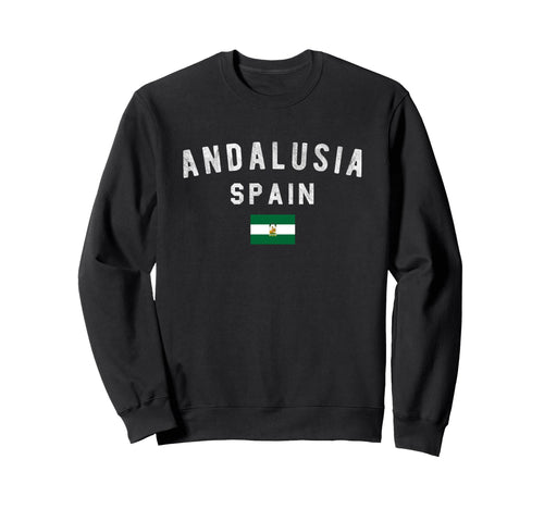 Varsity Andalusia Spain Sweatshirt - Novelty Apparel Men Women - T-Shirt, Sweatshirt, Hoodie