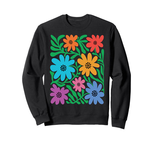 Subtle Pride Wildflower Lgbt Pride Ally Sweatshirt - Unique Graphic Unisex - T-Shirt, Sweatshirt, Hoodie