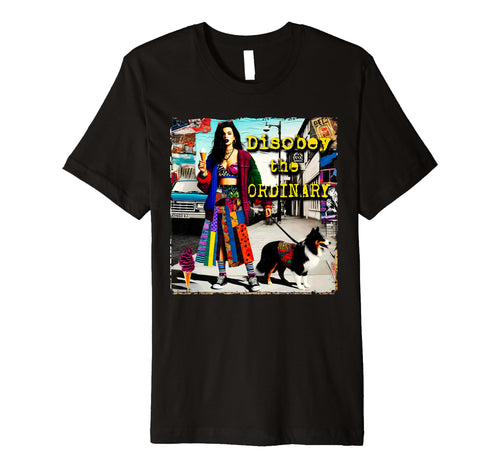 90S Dog Pop Punk Grunge Colorful T-Shirt - Custom Art Print Men Women - T-Shirt, Sweatshirt, Hoodie