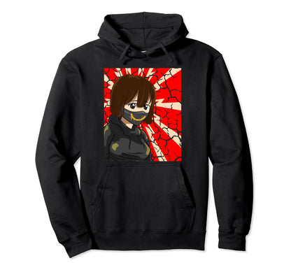Sad Anime Japanese Otaku Soft Grunge Hoodie - Fun Novelty Design Unisex - T-Shirt, Sweatshirt, Hoodie