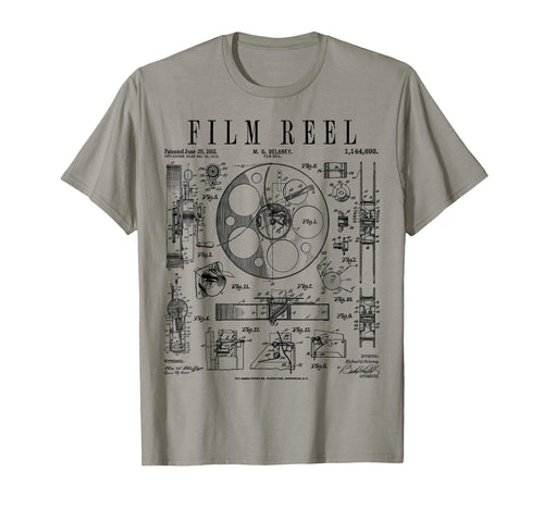 Cinematography Movie Film Reel Camera T-Shirt - Novelty Apparel for Adults - T-Shirt, Sweatshirt, Hoodie