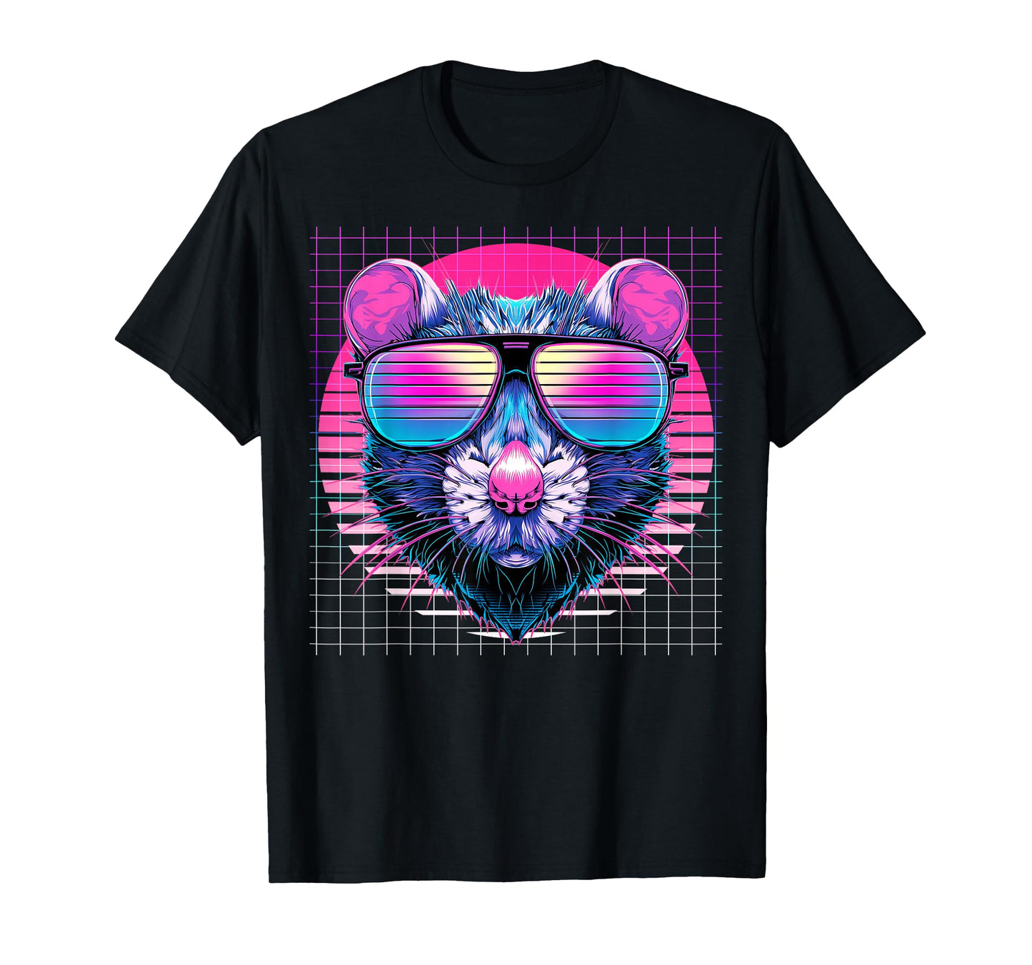 Rat Sunglasses Mouse Vaporwave T-Shirt - Streetwear Style Men Women - T-Shirt, Sweatshirt, Hoodie