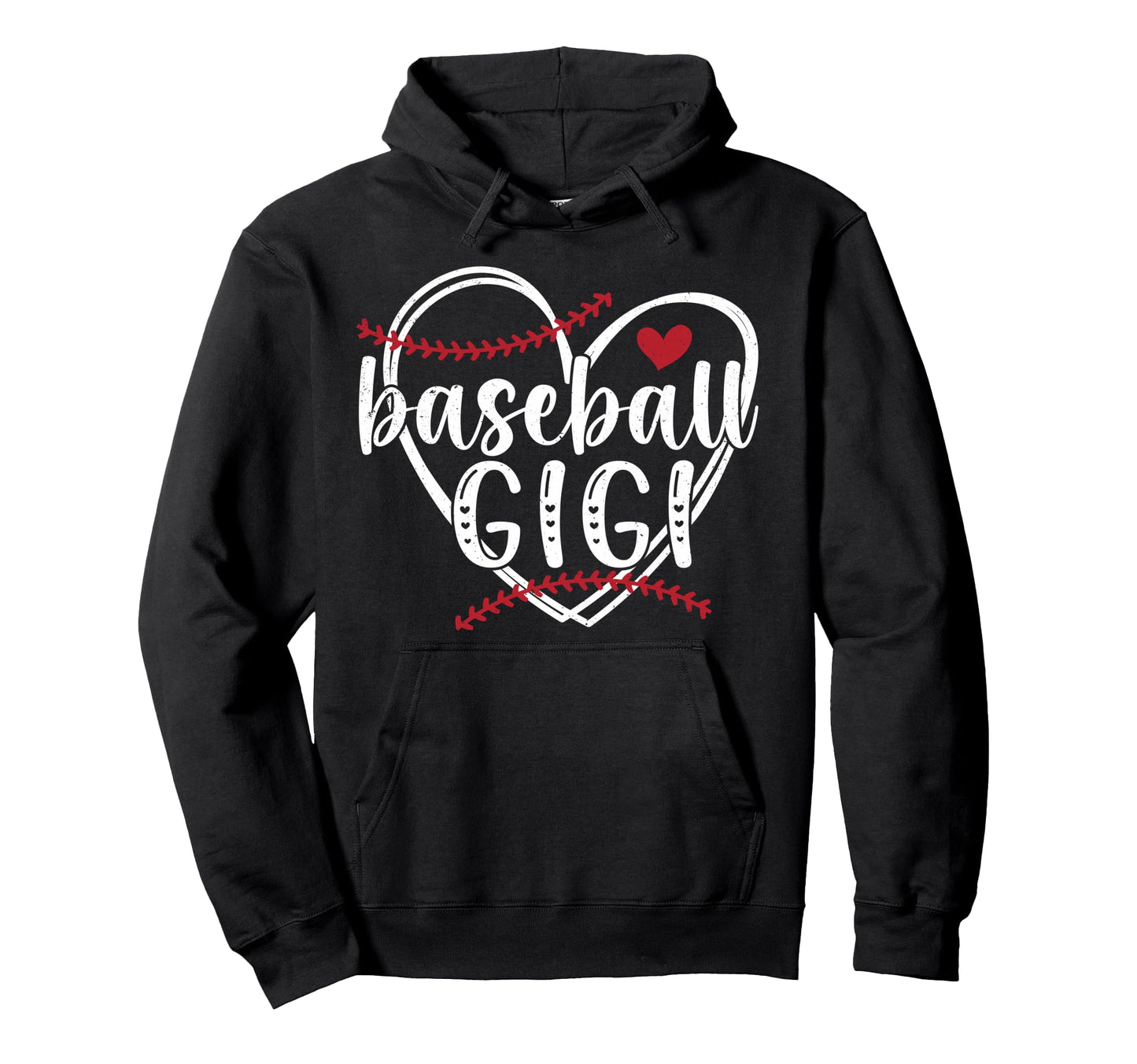 Baseball Gigi Heart Gigi Baseball Hoodie - Fun Novelty Design Unisex - T-Shirt, Sweatshirt, Hoodie