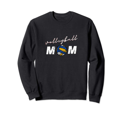 Volleyball Mom Mothers Day Game Sweatshirt - Fun Novelty Design Unisex - T-Shirt, Sweatshirt, Hoodie