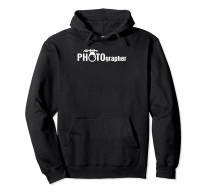 Journalist Cameraman Camera Hoodie - Casual Everyday Wear for Adults - T-Shirt, Sweatshirt, Hoodie