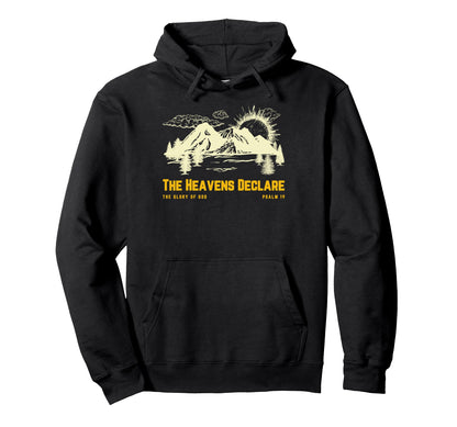 Boho Christian Camping Mountains Faith Hoodie - Novelty Apparel Unisex - T-Shirt, Sweatshirt, Hoodie