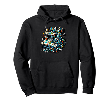 Camera Photographer Photography Hoodie - Graphic Print for Adults - T-Shirt, Sweatshirt, Hoodie