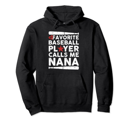 Baseball My Favorite Baseball Player Calls Hoodie - Novelty Apparel Unisex - T-Shirt, Sweatshirt, Hoodie
