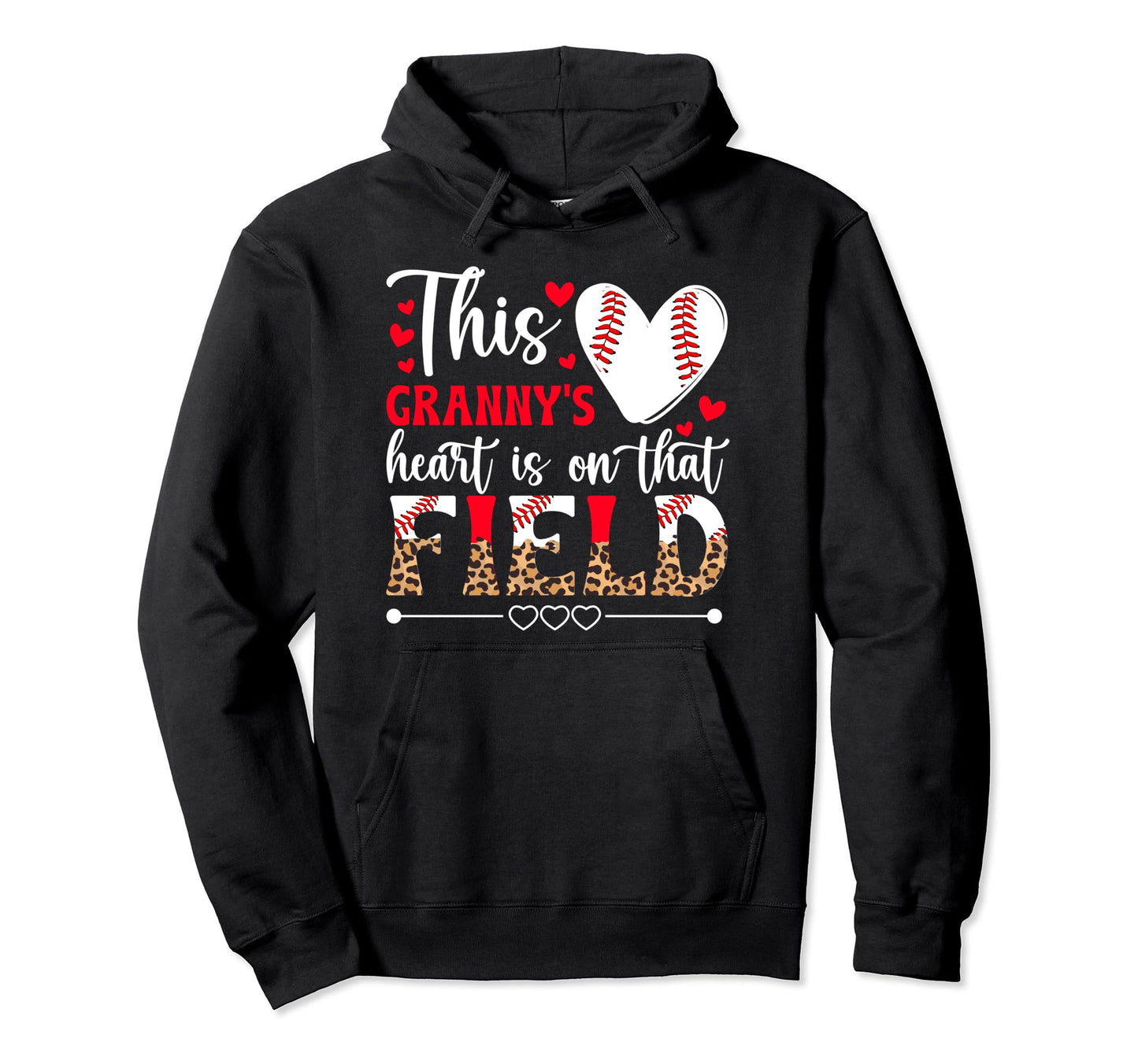 That Field Baseball Granny Baseball Hoodie - Casual Everyday Wear Unisex - T-Shirt, Sweatshirt, Hoodie
