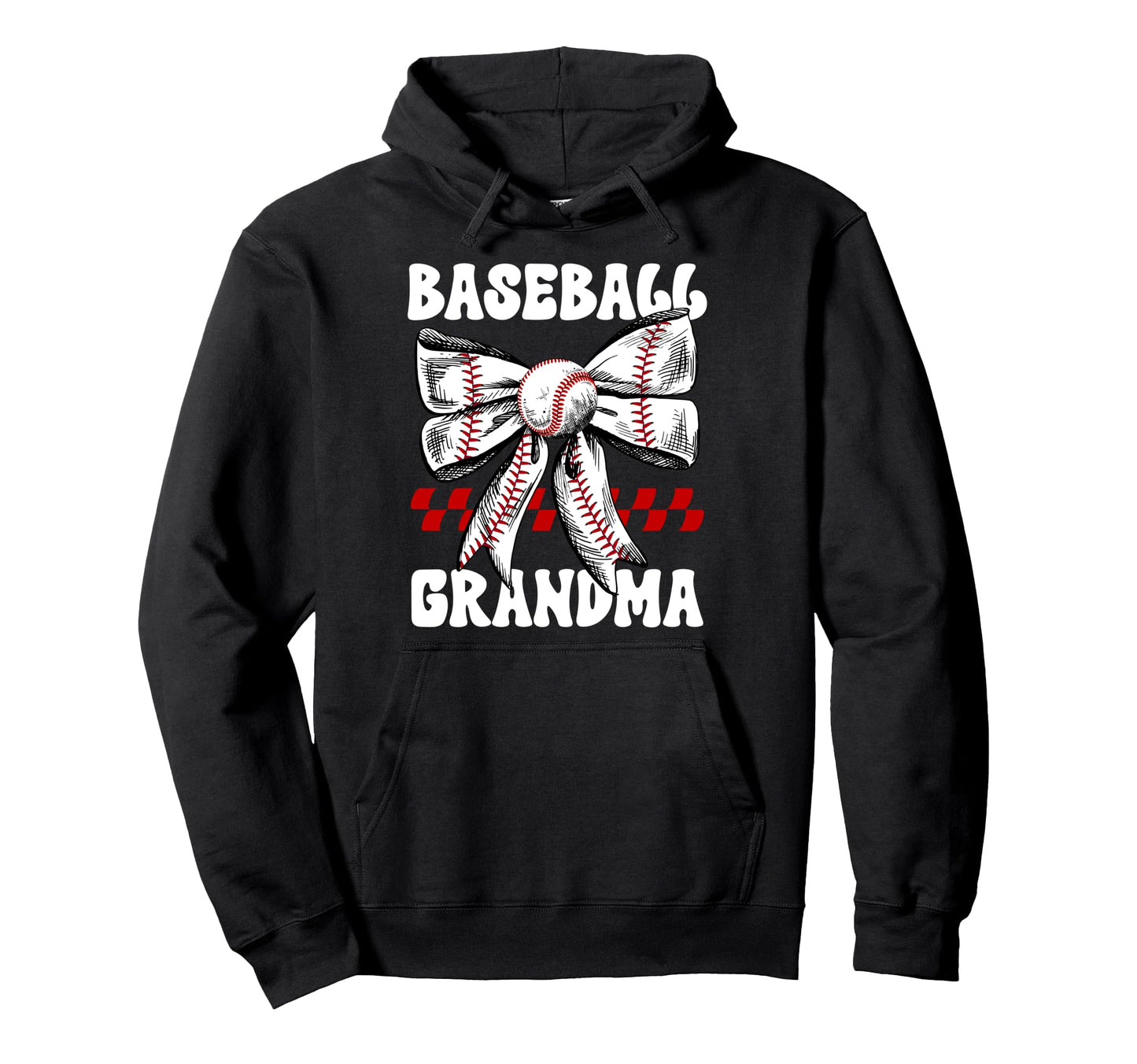 Baseball Grandma Baseball Player Hoodie - Minimalist Print Men Women - T-Shirt, Sweatshirt, Hoodie