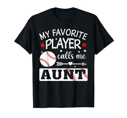 Baseball Player My Favorite Player T-Shirt - Fun Novelty Design Men Women - T-Shirt, Sweatshirt, Hoodie