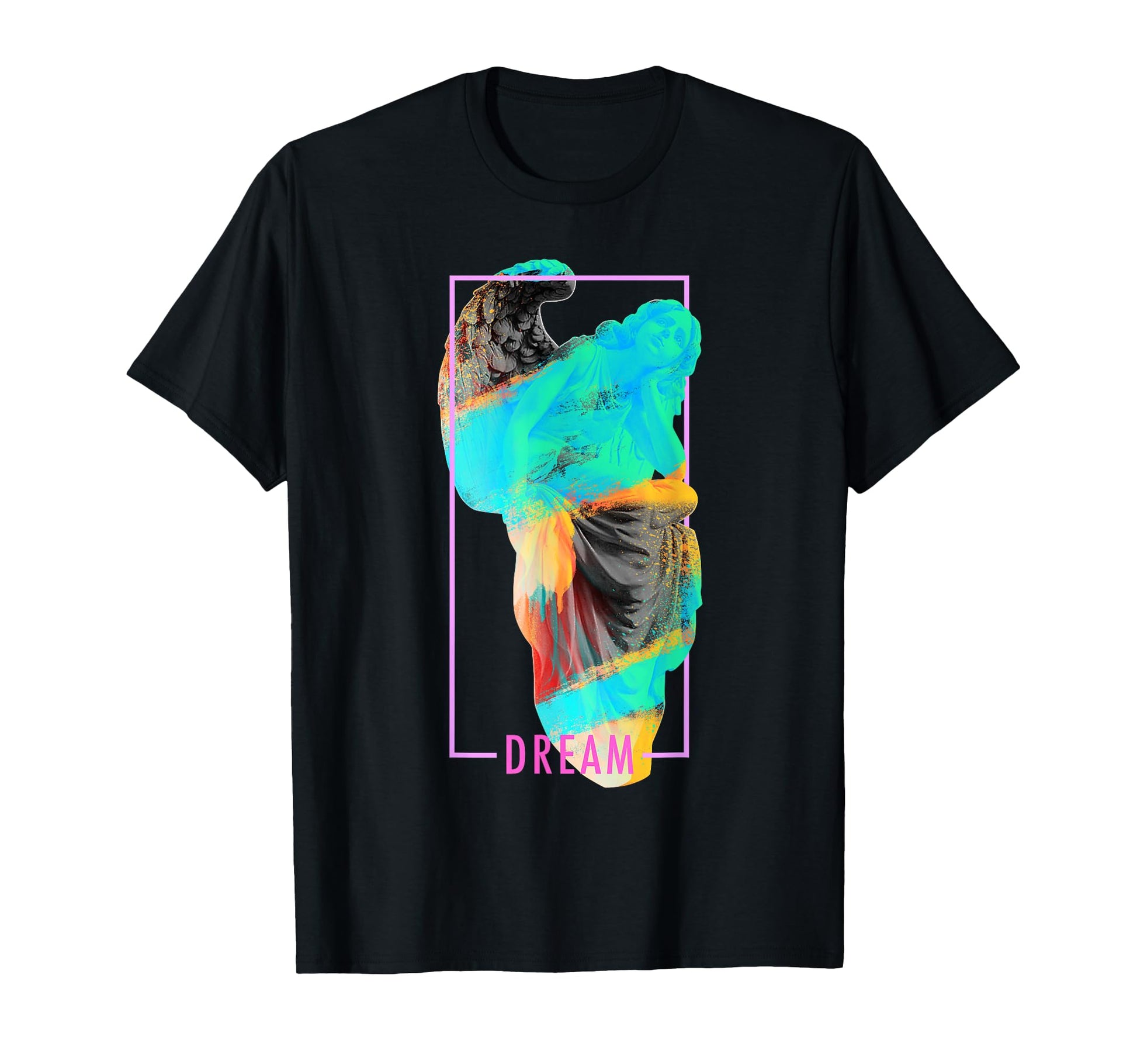 Dream Angel Statue Vaporwave Aesthetic T-Shirt - Streetwear Style Unisex - T-Shirt, Sweatshirt, Hoodie