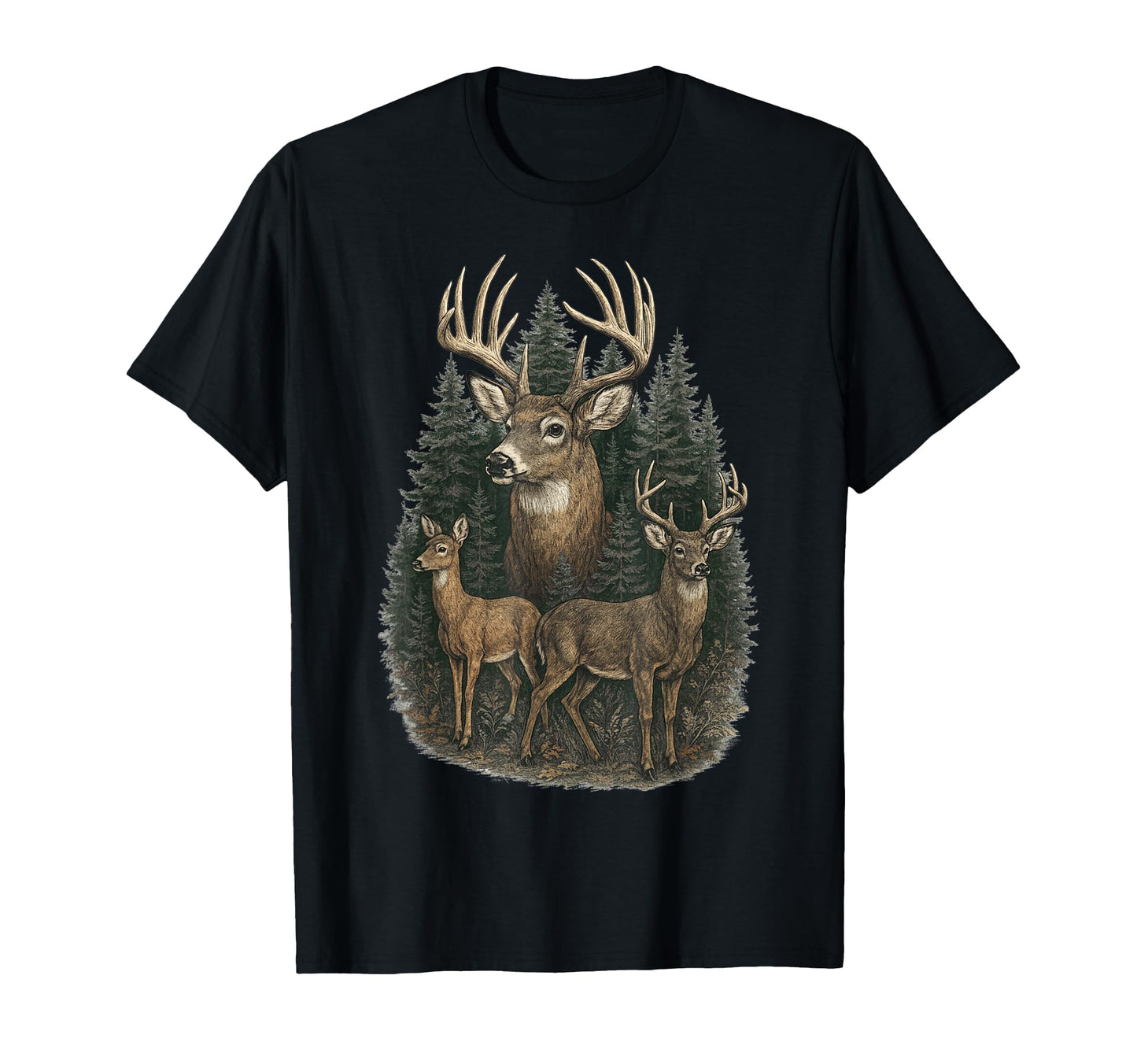 Grunge Deer 90S T-Shirt - Aesthetic Graphic Men Women - T-Shirt, Sweatshirt, Hoodie
