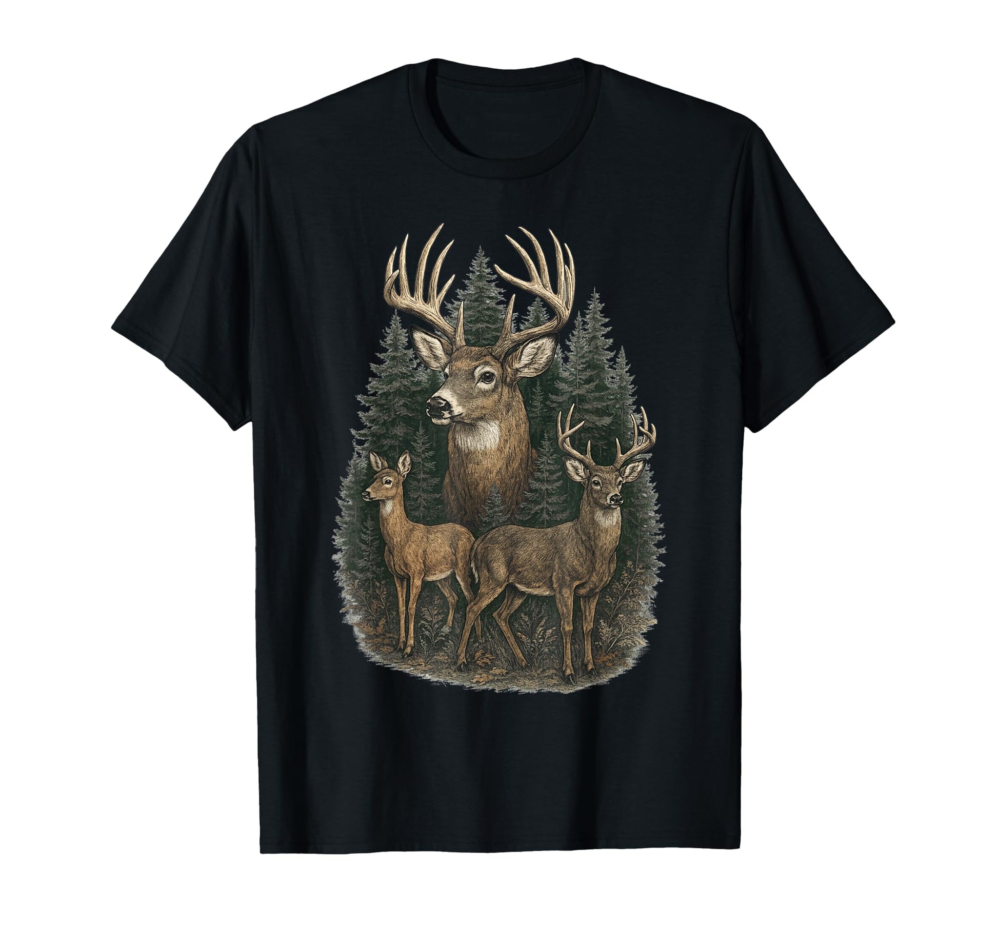 Grunge Deer 90S T-Shirt - Aesthetic Graphic Men Women - T-Shirt, Sweatshirt, Hoodie