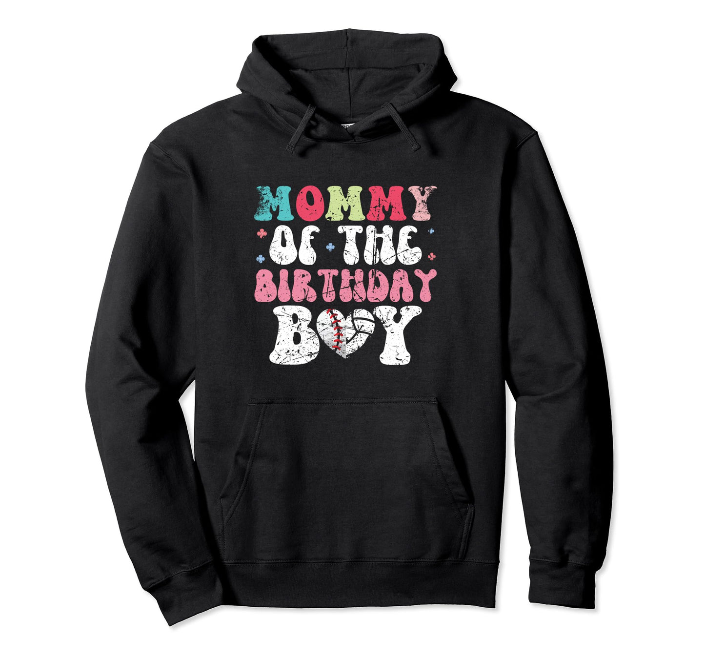 Mommy Bday Baseball Volleyball Hoodie - Custom Art Print Unisex - T-Shirt, Sweatshirt, Hoodie