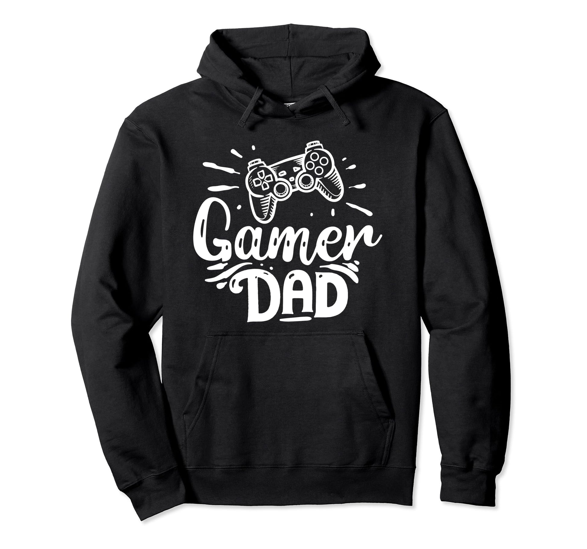 Gamer Dad Fathers Day Gift Daddy And Hoodie - Minimalist Print for Adults - T-Shirt, Sweatshirt, Hoodie