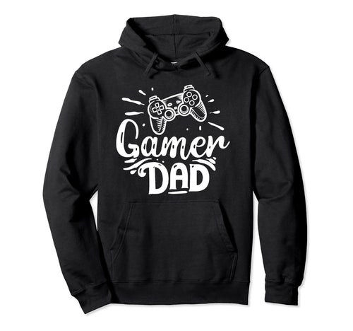 Gamer Dad Fathers Day Gift Daddy And Hoodie - Minimalist Print for Adults - T-Shirt, Sweatshirt, Hoodie