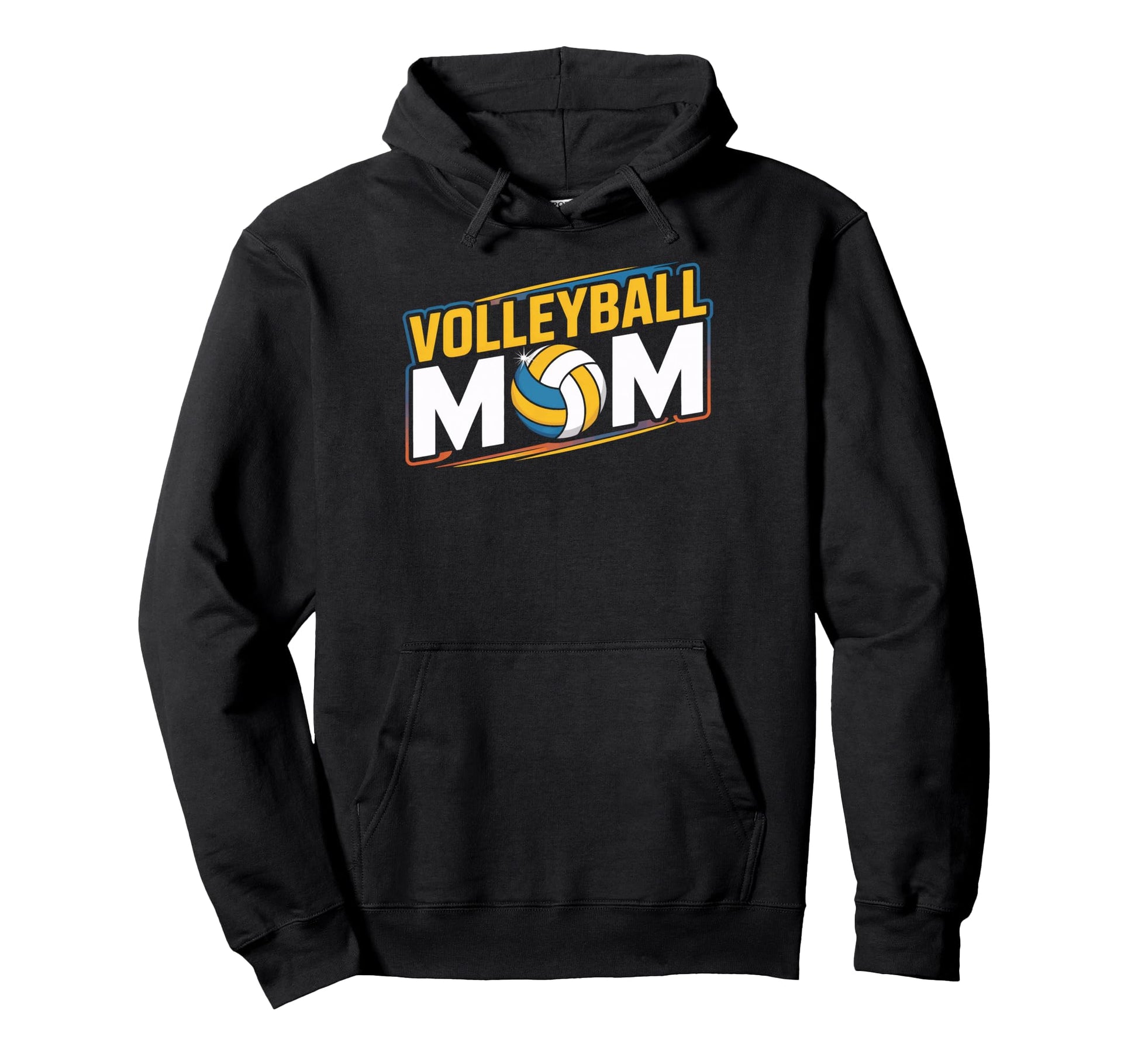 Proud Volleyball Mom School Game Day Hoodie - Streetwear Style Unisex - T-Shirt, Sweatshirt, Hoodie