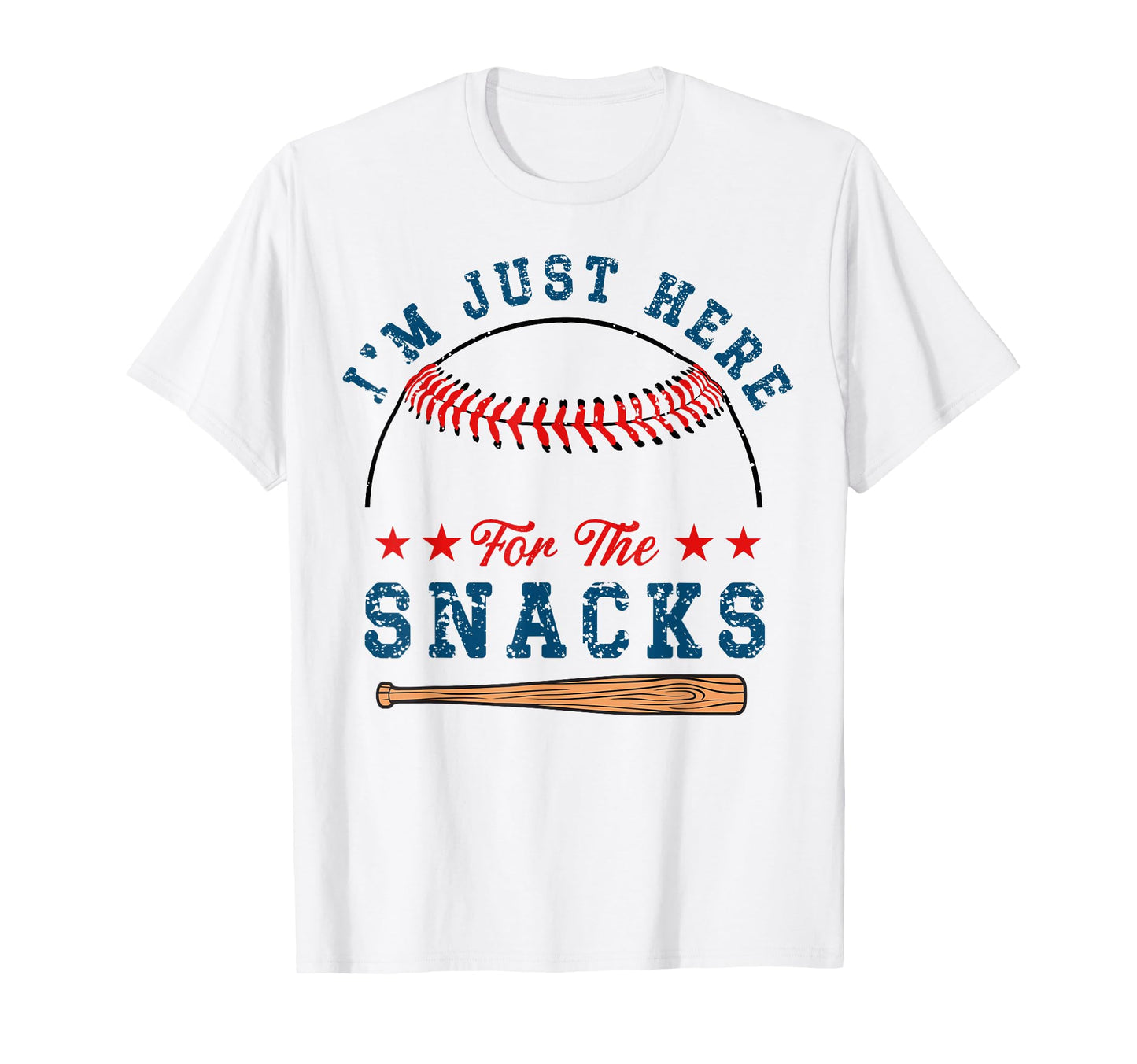 Funny Im Just Here Snacks Fantasy T-Shirt - Casual Everyday Wear Men Women - T-Shirt, Sweatshirt, Hoodie