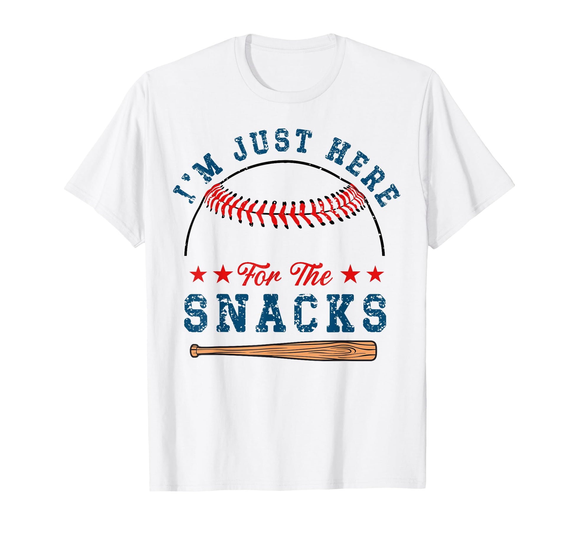 Funny Im Just Here Snacks Fantasy T-Shirt - Casual Everyday Wear Men Women - T-Shirt, Sweatshirt, Hoodie