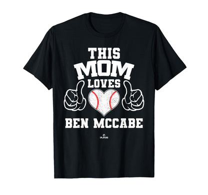 This Mom Loves Ben Mccabe Prospect T-Shirt - Minimalist Print Unisex - T-Shirt, Sweatshirt, Hoodie