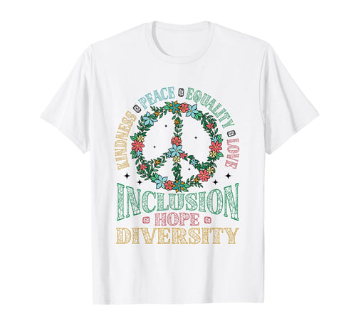Diversity Equality Love Peace T-Shirt - Streetwear Style for Adults - T-Shirt, Sweatshirt, Hoodie