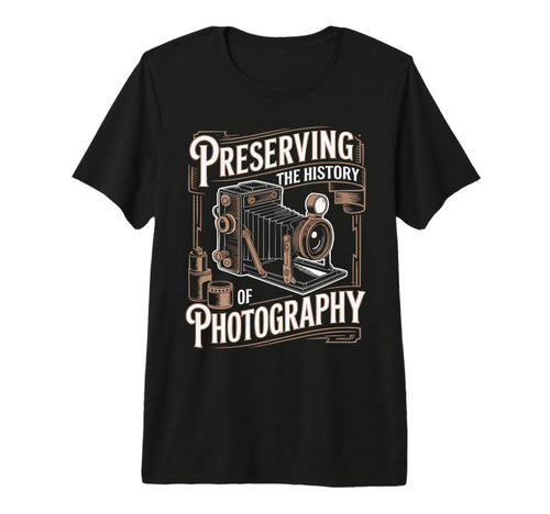 Camera Collector Photography Photographer T-Shirt - Graphic Print Unisex - T-Shirt, Sweatshirt, Hoodie