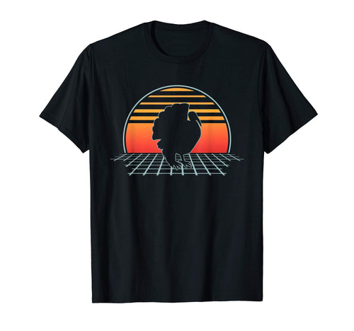 Turkey 70S 80S Animal Vaporwave Aesthetic T-Shirt - Novelty Apparel Unisex - T-Shirt, Sweatshirt, Hoodie