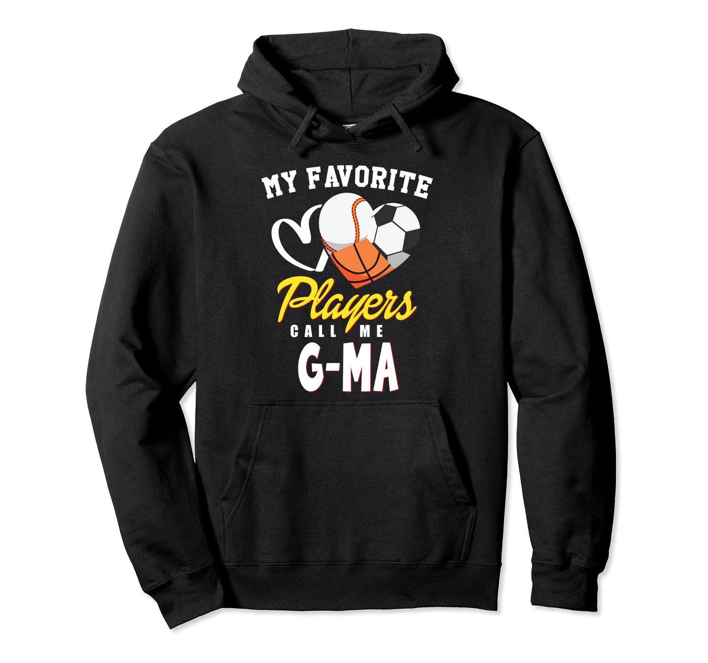 My Favorite Players Baseball Soccer Hoodie - Custom Art Print Unisex - T-Shirt, Sweatshirt, Hoodie