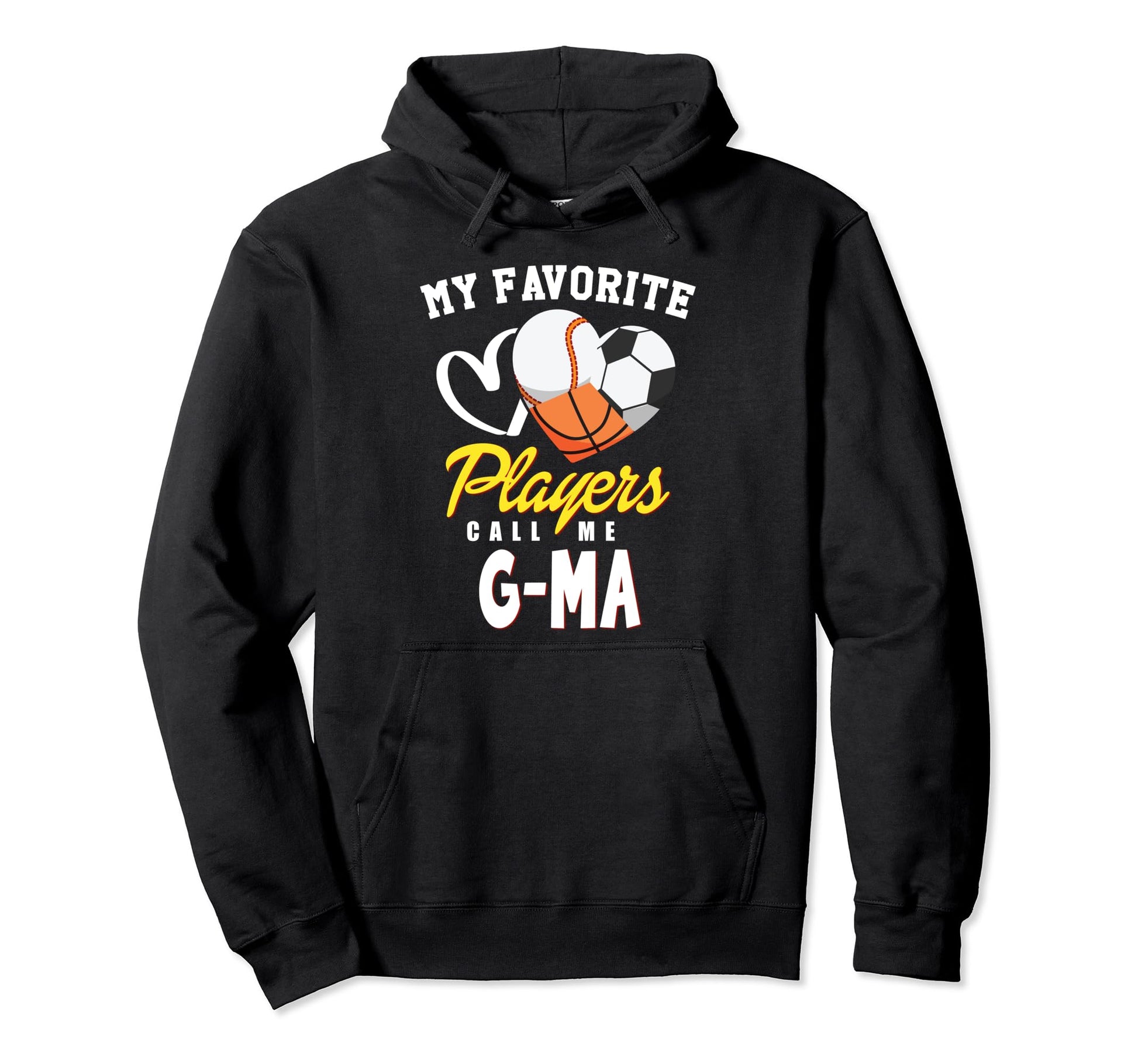 My Favorite Players Baseball Soccer Hoodie - Custom Art Print Unisex - T-Shirt, Sweatshirt, Hoodie