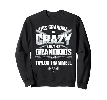 Grandma Crazy Taylor Trammell New Sweatshirt - Graphic Print Men Women - T-Shirt, Sweatshirt, Hoodie
