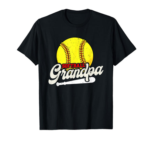 Happy Fathers Day Softball Papa T-Shirt - Casual Everyday Wear for Adults - T-Shirt, Sweatshirt, Hoodie