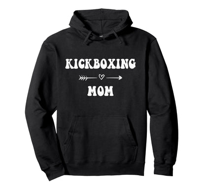 Kickboxing Mom Martial Art Stylish Hoodie - Custom Art Print for Adults - T-Shirt, Sweatshirt, Hoodie