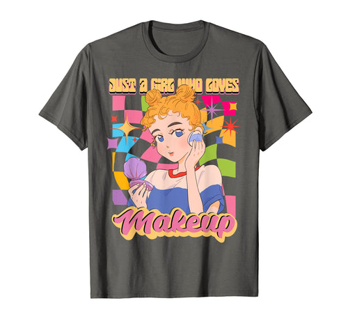 Anime Who Loves Makeup Rainbow Japan T-Shirt - Casual Everyday Wear Unisex - T-Shirt, Sweatshirt, Hoodie