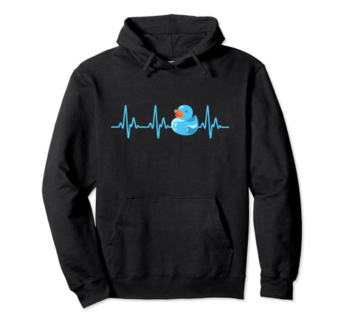 Yellow Rainbow Rubber Duck 70S 80S Hoodie - Novelty Apparel for Adults - T-Shirt, Sweatshirt, Hoodie