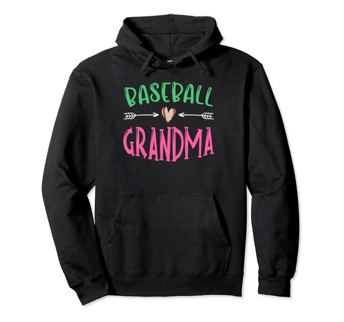 Sport Baseball Player Grandma Granny Hoodie - Custom Art Print for Adults - T-Shirt, Sweatshirt, Hoodie