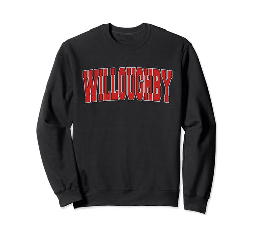Willoughby Oh Ohio Varsity Usa Sweatshirt - Aesthetic Graphic Men Women - T-Shirt, Sweatshirt, Hoodie