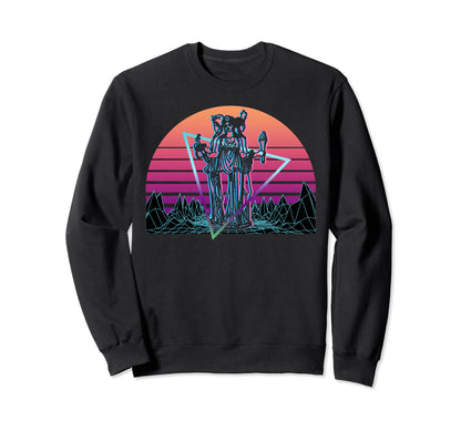 Hecate Greek Goddess Witchcraft Sweatshirt - Fun Novelty Design Unisex - T-Shirt, Sweatshirt, Hoodie