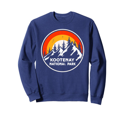 Kootenay National Park Mountain Sweatshirt - Streetwear Style Men Women - T-Shirt, Sweatshirt, Hoodie