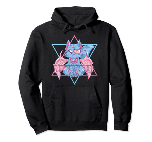 Kawaii Anime Cat Animal Manga Hoodie - Fun Novelty Design for Adults - T-Shirt, Sweatshirt, Hoodie